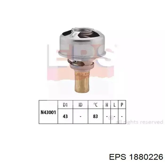 Термостат 1880226 EPS