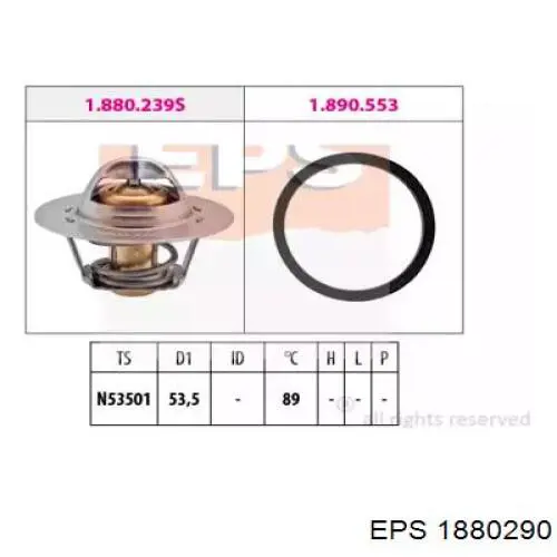 Termostato 1880290 EPS