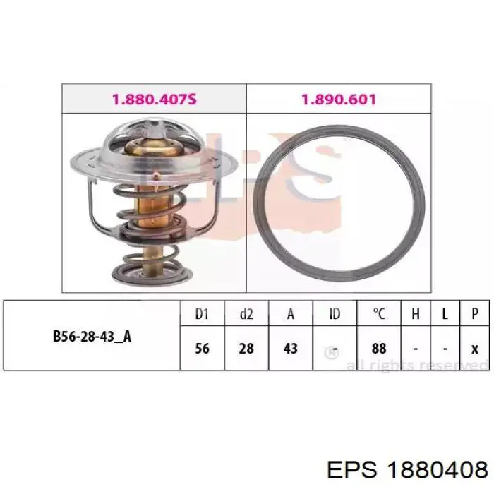 1.880.408 EPS termostato