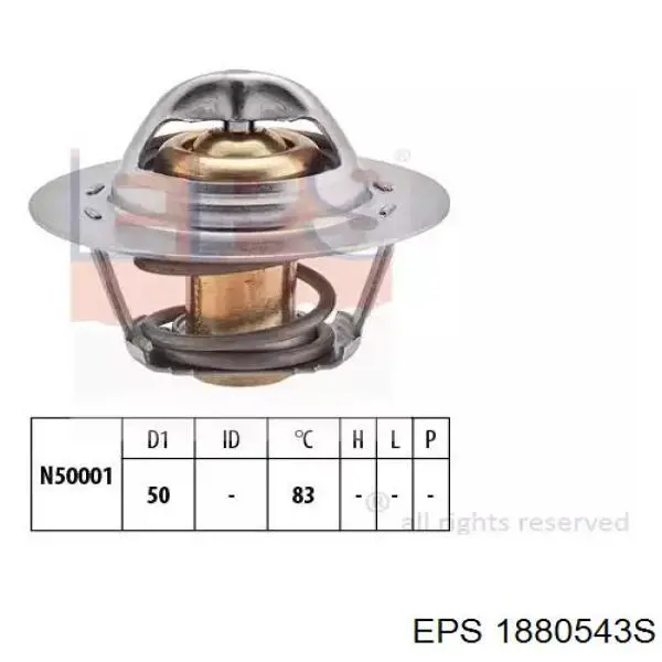 1880543S EPS термостат