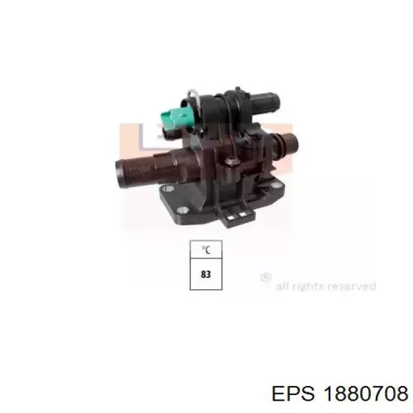 Caja del termostato 1880708 EPS