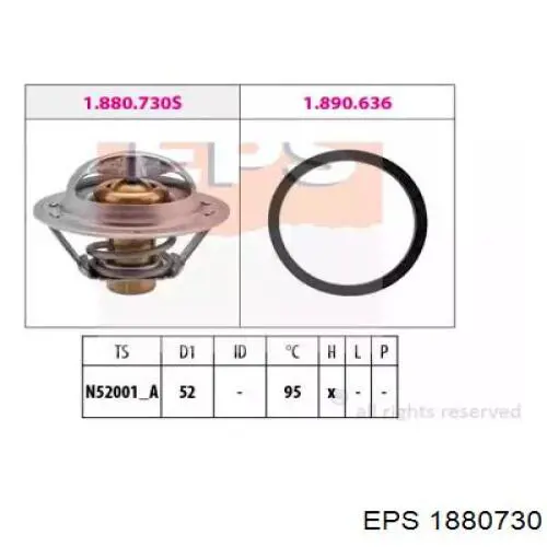 Термостат в корпусе Renault (RVI) 212306N20A цена, от 9.47 USD