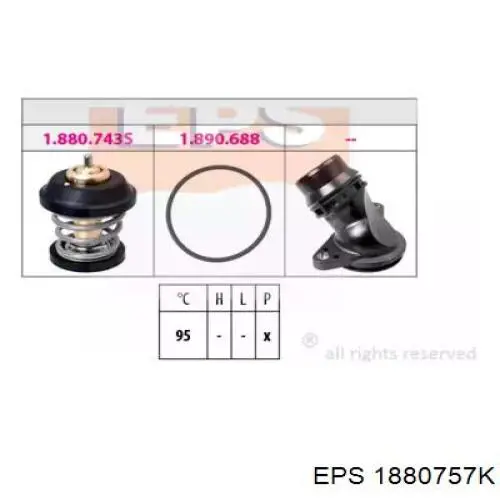 1880757K EPS termostato