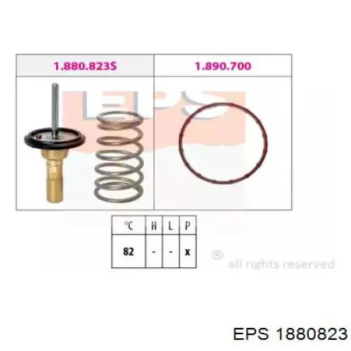 Термостат 1880823 EPS
