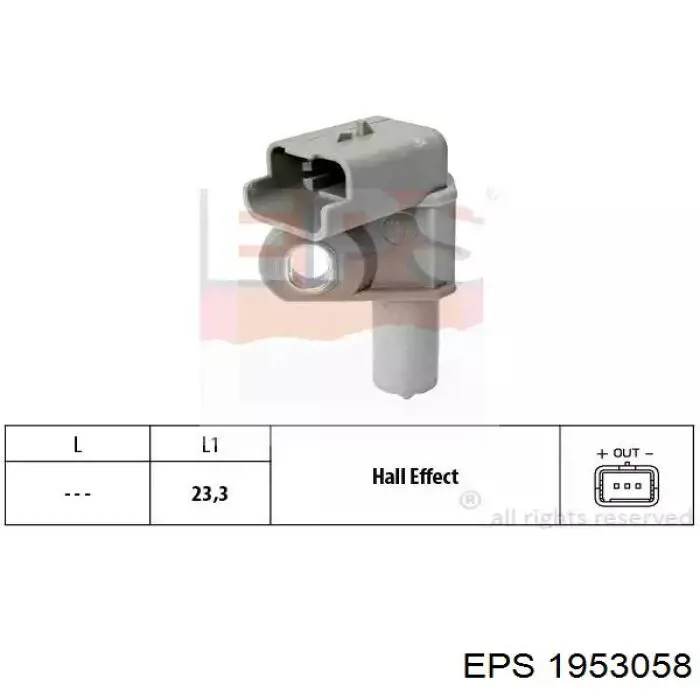 Купить 261210001 Bosch Датчик оборотов коленвала
