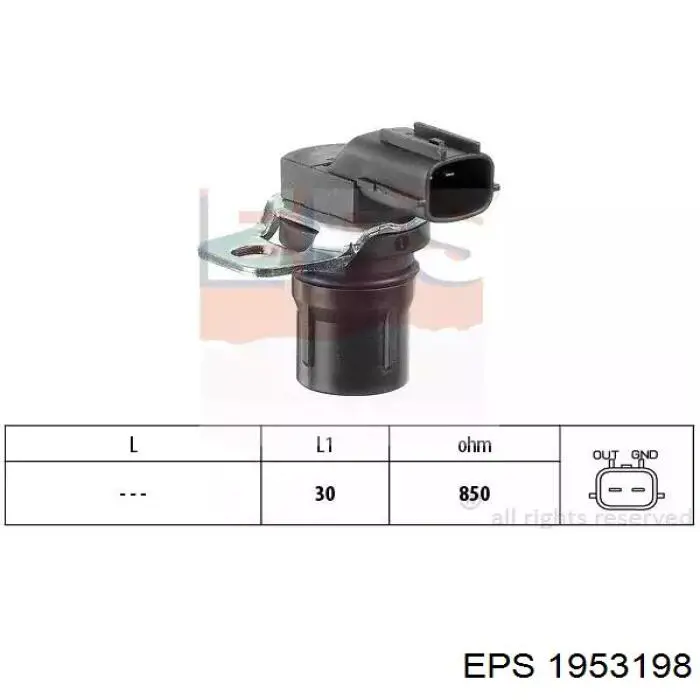 Датчик положения коленвала NGK 81219