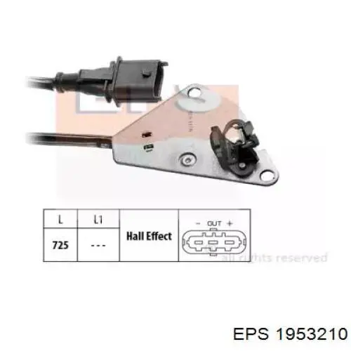 Датчик распредвала 1953210 EPS
