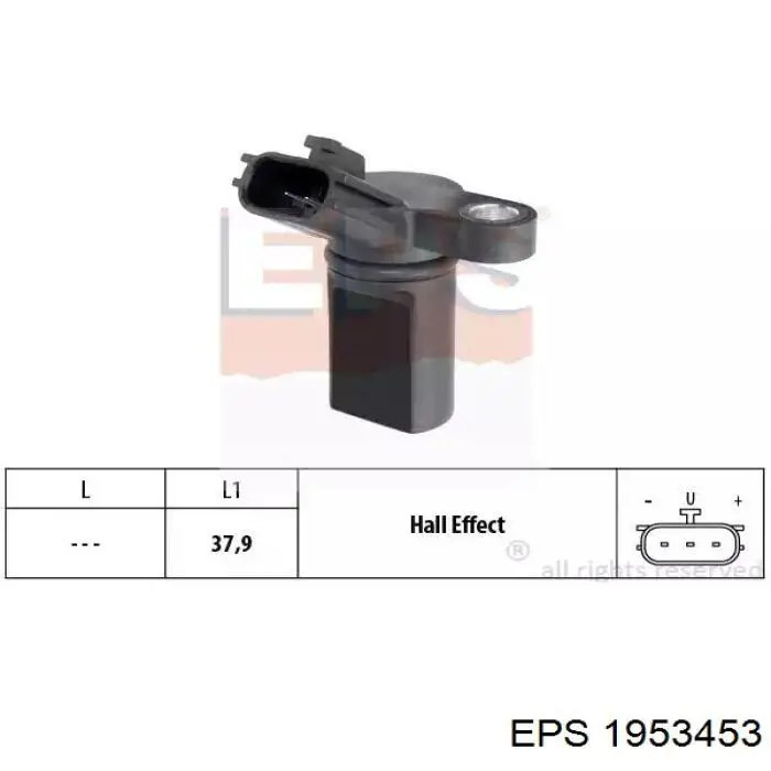 Датчик распредвала 1953453 EPS