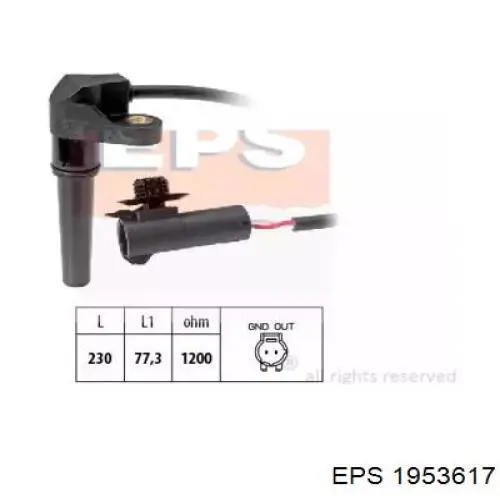 Датчик скорости EPS 1953617 цена, от 17.91 USD