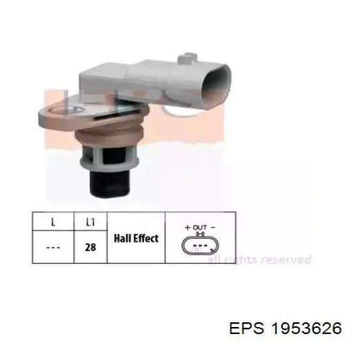 Датчик распредвала 1953626 EPS