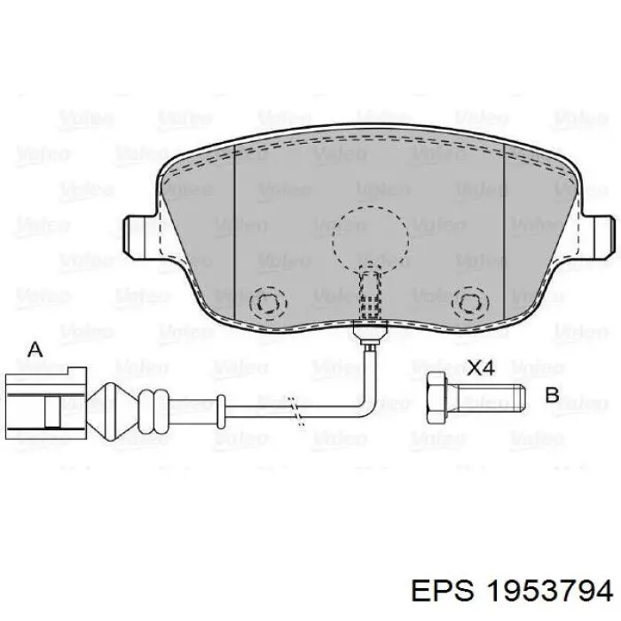 Датчик фаз EPS 1953794 цена, от 38.90 USD