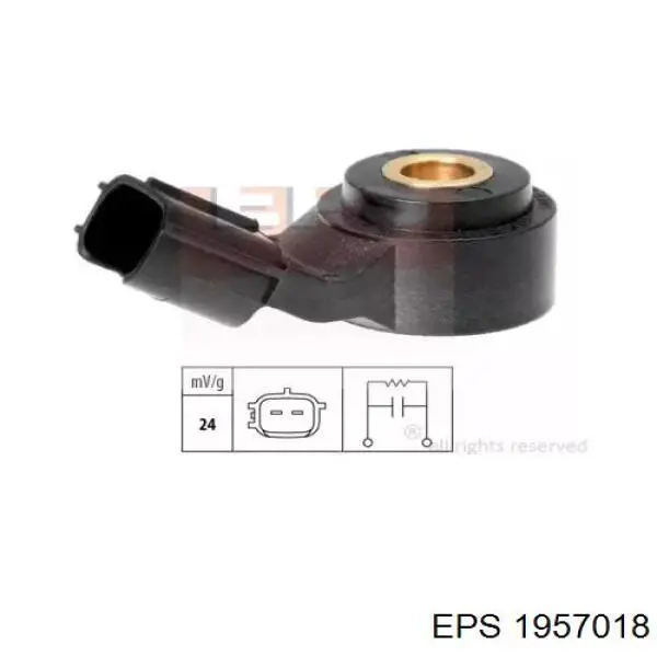 Sensor de detonaciones 1957018 EPS