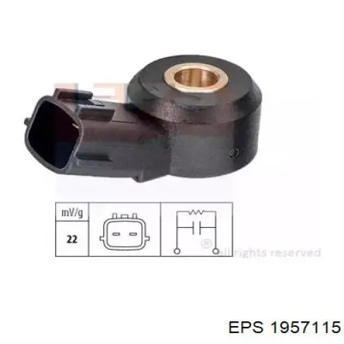 Sensor de detonaciones 1957115 EPS