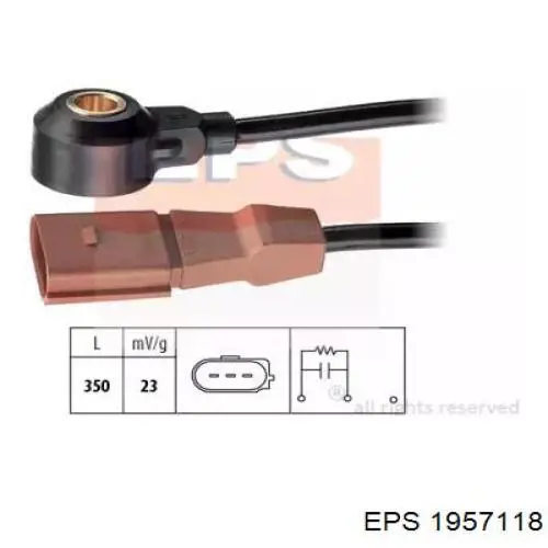 Датчик детонации 1957118 EPS