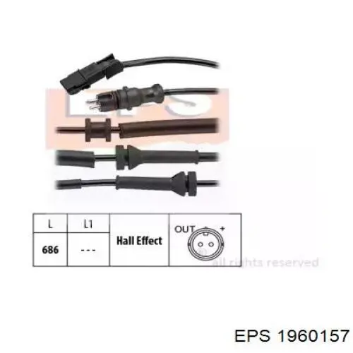 Купить 8200084128 Renault (RVI) Датчик АБС задний