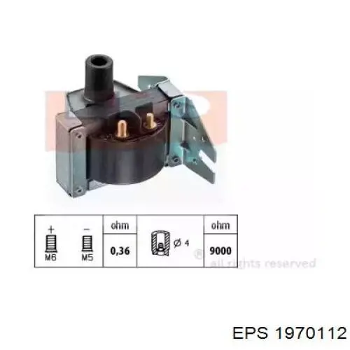 Купить 221502009 Bosch Катушка зажигания