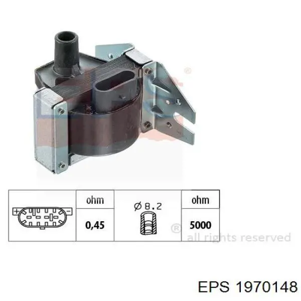 Bobina de encendido 1970148 EPS
