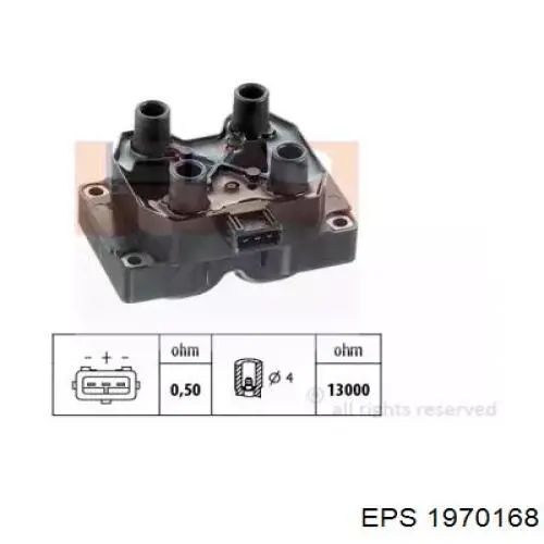 Bobina de encendido 1970168 EPS