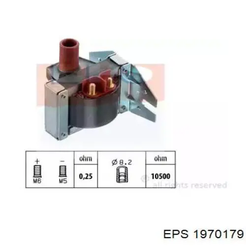 Катушка зажигания 1970179 EPS