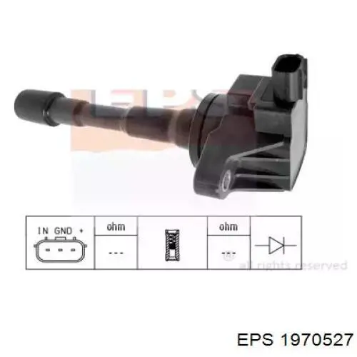 1.970.527 EPS bobina de ignição