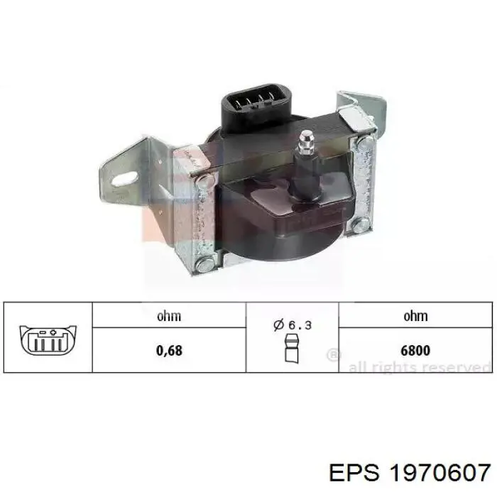 Купить 1970607 EPS Катушка зажигания