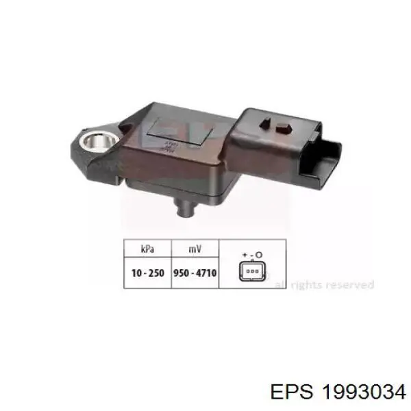 Sensor De Presion Del Colector De Admision 1993034 EPS