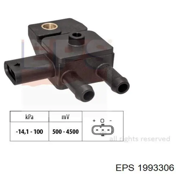 AS5276 Autlog sensor de pressão no coletor de admissão, map