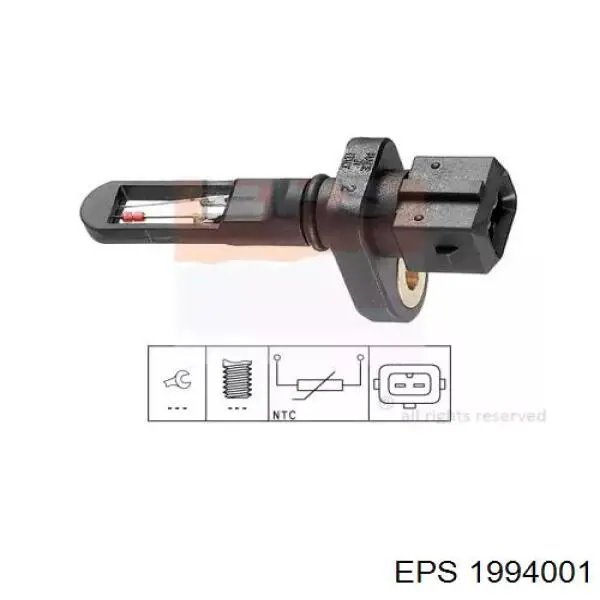Датчик температуры наддува EPS 1994001 цена, от 6.96 USD