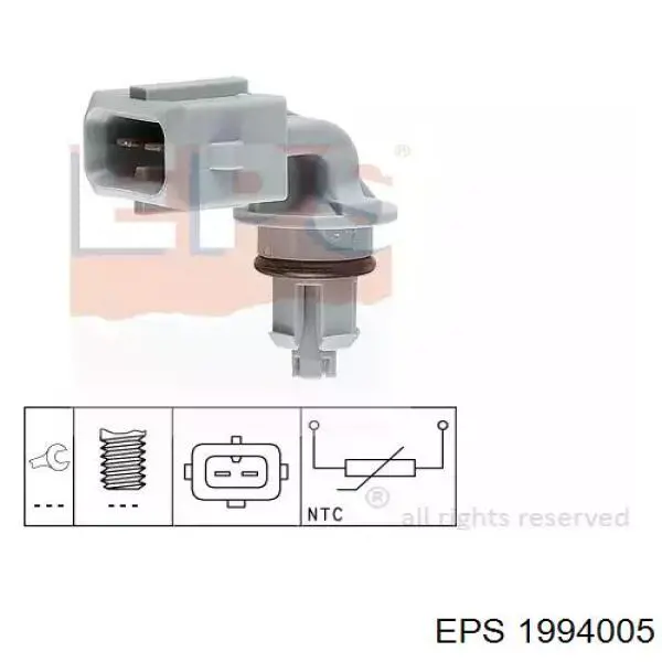 1994005 EPS sensor de temperatura da mistura de ar