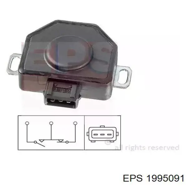 280120316 Bosch датчик положения дроссельной заслонки (потенциометр)
