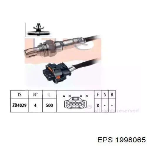 Лямбдазонд, датчик кислорода до катализатора Opel 0855422 цена, от 42.59 USD