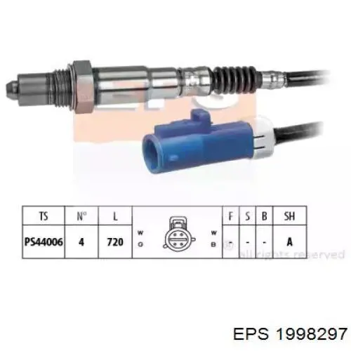 Лямбда-зонд 1998297 EPS