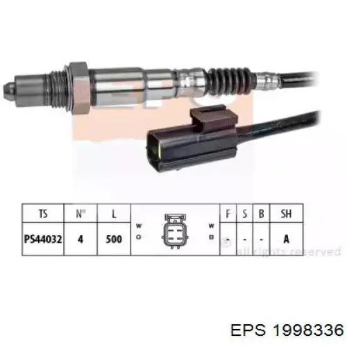 Лямбда-зонд 3921023800 Rebuilt