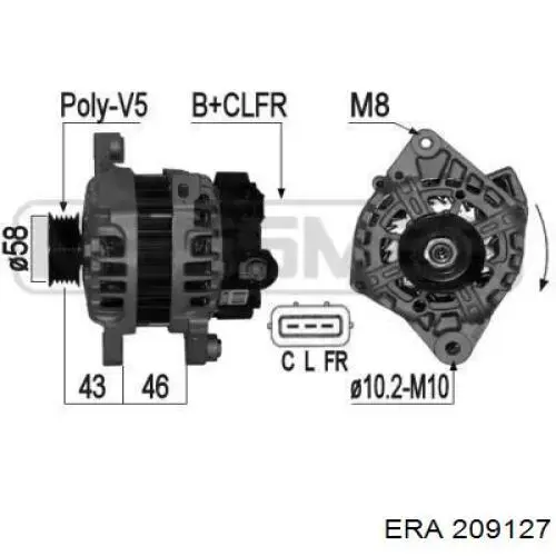 Генератор 209127 ERA