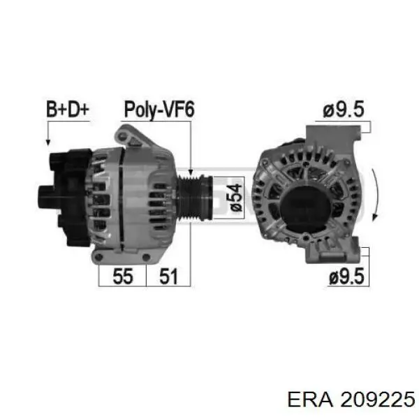 Генератор 209225 ERA