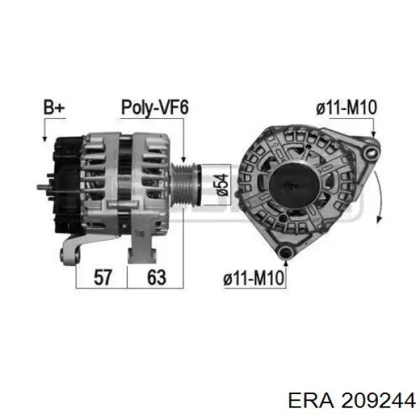 Генератор 209244 ERA