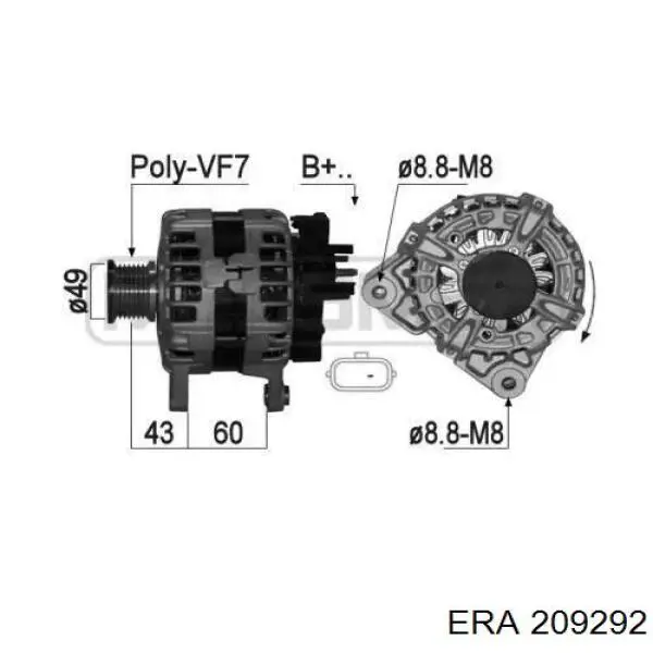 Генератор 209292 ERA