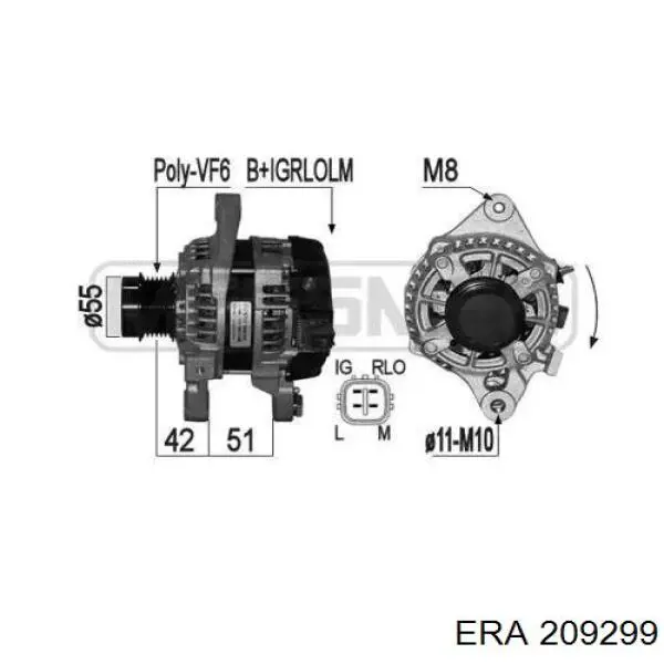 Генератор 209299 ERA