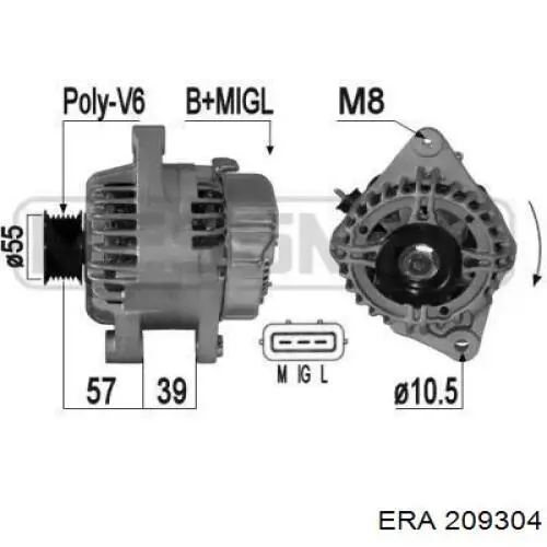 Генератор 209304 ERA