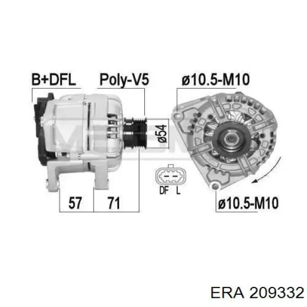 Генератор 209332 ERA