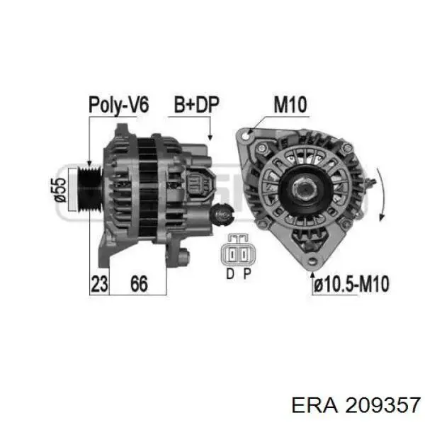 Генератор 209357 ERA