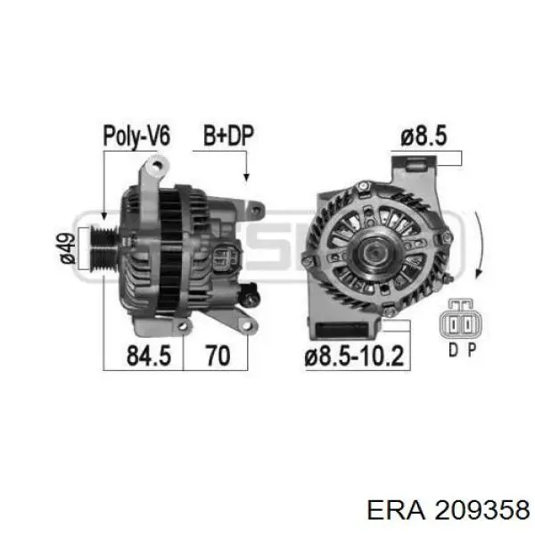 Генератор 209358 ERA