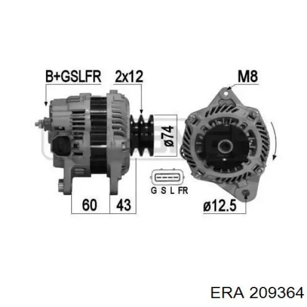 Генератор 209364 ERA