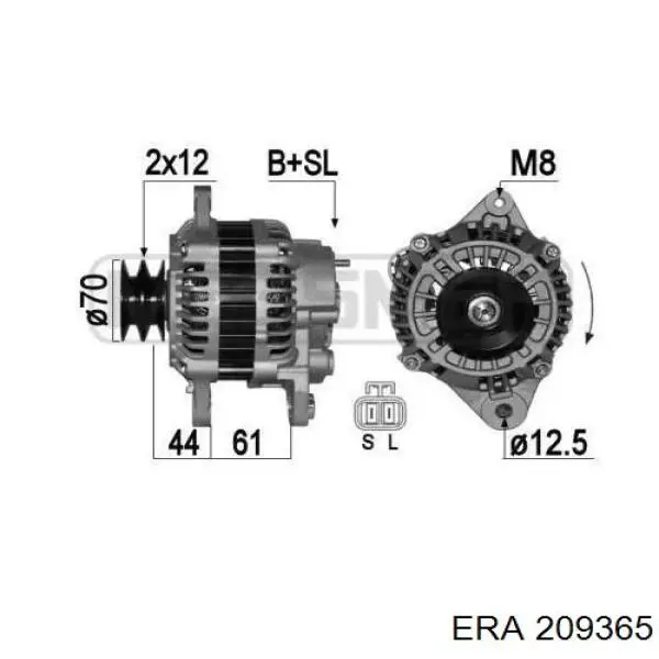 Генератор 209365 ERA