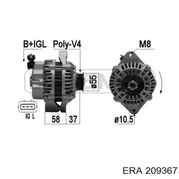 Генератор 209367 ERA