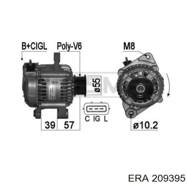 Генератор 209395 ERA