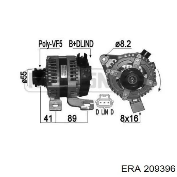 Генератор 209396 ERA