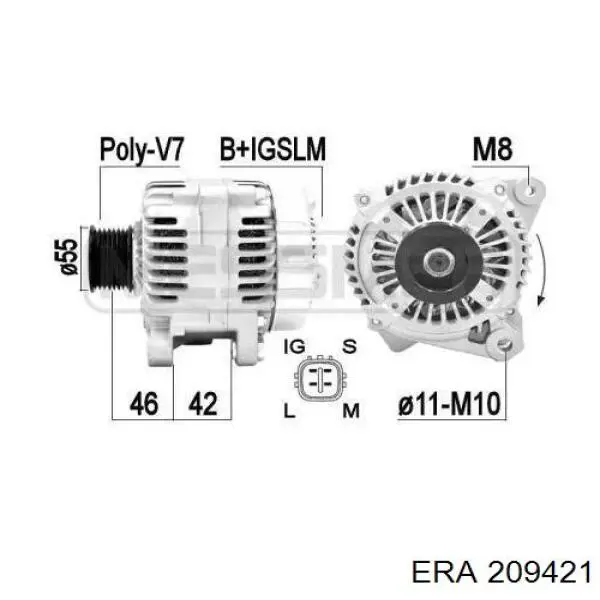 Генератор 209421 ERA