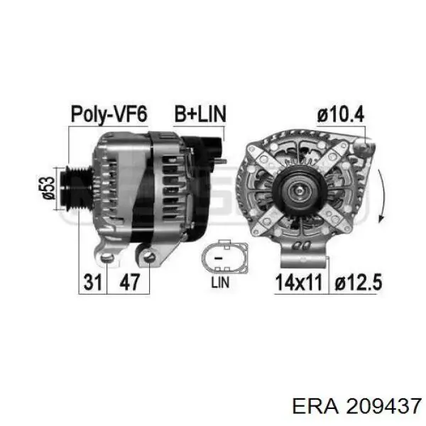 Генератор 209437 ERA