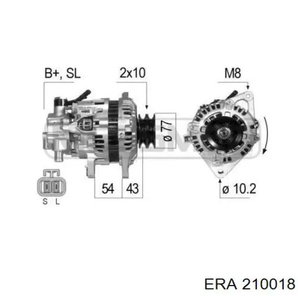 Генератор 210018 ERA